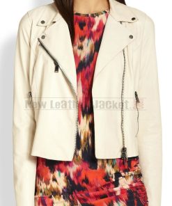 Rayna James Nashville White Leather Jacket 1 247x296