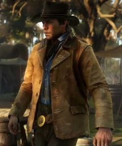 Arthur Morgan Red Dead Redemption II Leather Jacket