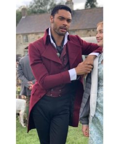 Rege Jean Page Bridgerton Simon Basset Maroon Coat 1 247x296