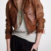 Revolution Charlie Matheson Brown Leather Jacket