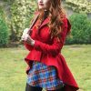 Season 3 Riverdale Cheryl Blossom Red Hooded Jacket