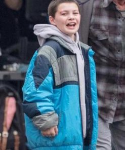 Sam Javon Samaritan Wanna Walton Blue Puffer Jacket