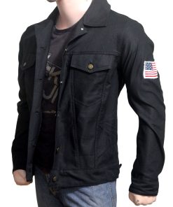 Scott McCall Denim Jacket Us Flag 247x296