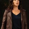 Sidney Prescott Scream 2022 Neve Campbell Brown Jacket