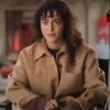 May Calamawy Moon Knight 2022 Layla El Faouly Brown Wool Coat