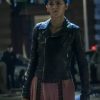 Jessica Henwick The Matrix Resurrections 4 Bugs Black Leather Jacket
