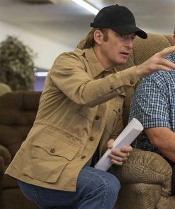 Jimmy McGill Better Call Saul Bob Odenkirk Brown Cotton Jacket