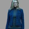 Laura Linney Ozark Wendy Byrde Blue Plaid Blazer