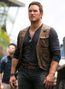 Chris Pratt Jurassic World 2 Owen Grady Brown Leather Vest