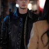 Park Seo Joon Itaewon Class Park Sae Ro Yi Black Leather Jacket