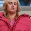 Rebel Wilson Senior Year 2022 Stephanie Conway Pink Puffer Jacket