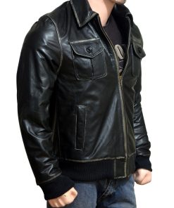Sheriff Graham Bomber Leather Jacket 01 247x296