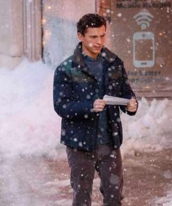 Tom Holland Spider-Man No Way Home Peter Parker Blue Jacket