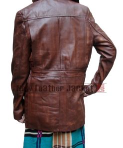 The Hunger Games Brown Leather Jacket 247x296