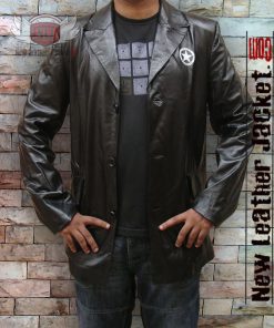 The Lone Ranger John Reid Leather Coat
