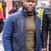 Kevin Hart Man From Toronto Teddy Nilson Blue Bomber Jacket