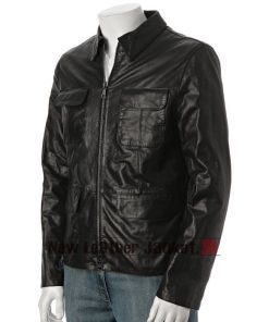 The Vampire Diaries Damon Salvatore Leather Jacket