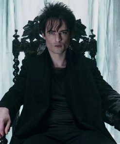 Tom Sturridge TV Series The Sandman 2022 Black Trench Coat 1 247x296