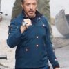Robert Downey Jr Avengers Endgame Tony Stark Blue Jacket