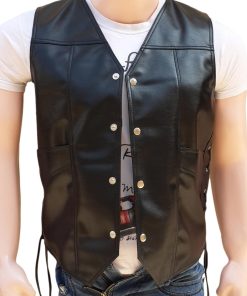 Walking Dead Daryl Dixon Leather Vest 247x296