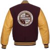 Washington Commanders Varsity Jacket | Premium Wool & Leather Sleeves NFL Letterman Jacket