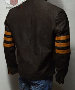 X Men Wolverine Brown Leather Jacket 247x296