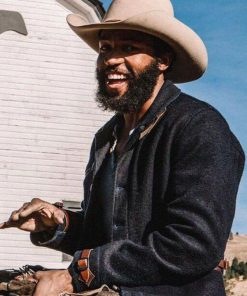 Denim Richards Yellowstone Colby Black Wool Jacket
