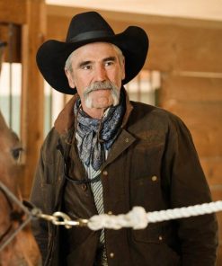 Forrie J. Smith Yellowstone Season 3 Lloyd Pierce Brown Cotton Jacket