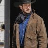 Ryan Yellowstone Season 03 Ian Bohen Brown Jacket