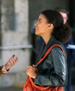 Zazie Beetz Joker 2019 Leather Jacket 1 1 247x296