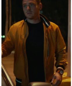 Gil Baby Money Michael Drayer Yellow Bomber Jacket