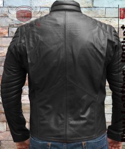 Black Superman Leather Jacket 247x296
