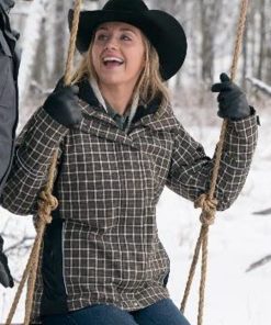 Heartland Amy Fleming Amber Marshall Plaid Jacket