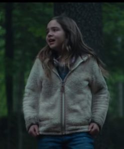 Ryan Kiera Armstrong Firestarter 2022 Charlie McGee Shearling Jacket