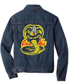 Karate Kid Cobra Kai S04 Blue Denim Jacket