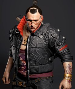 Cyberpunk 2077 Jackie Welles Black Jacket