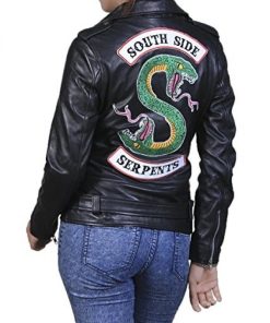ElXbDibzdl Riverdale Southside Serpents Black Leather Jacket For Women 2 247x296