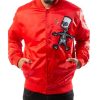 Maxima Electro Bart Bomber Red Jacket