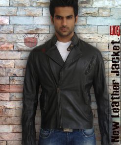 Tony Stark Iron Man Black Leather Jacket