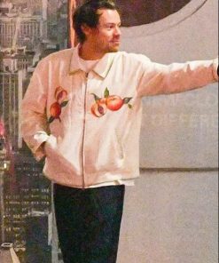 Harry Styles Dont Worry Darling Jack Chambers Peach Jacket