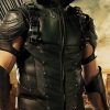Oliver Queen Arrow Season 4 Leather Jacket