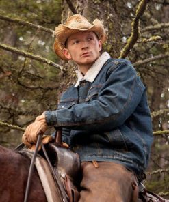 Jefferson White Yellowstone Jimmy Hurdstrom Blue Jacket