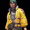 Valorant Killjoy Cropped Yellow Jacket