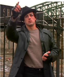 Sylvester Stallone Rocky Leather Coat