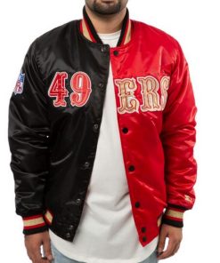 Red And Black San Francisco 49ers Jacket 510x600 1 247x296