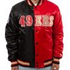 Red and Black San Francisco 49ers Jacket