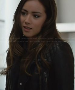 Skyes Leather Quilted Jacket 247x296