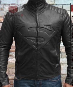 Smallville Superman Black Leather Jacket 1 247x296