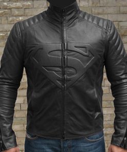 Superman Black Leather Jacket Replica 247x296