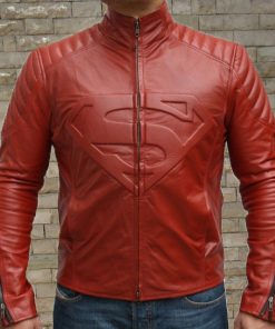 Superman Red Leather Jacket Replica 247x296